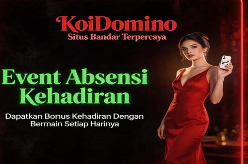 KoiDomino Slot BSI Online Terbaik Bonus Besar Tanpa Syarat