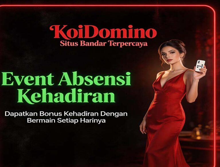 KoiDomino Slot BSI Online Terbaik Bonus Besar Tanpa Syarat